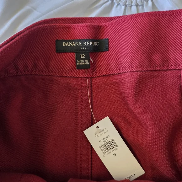NWT Banana Republic Zipper Front Skirt Size 12 - Picture 6 of 7